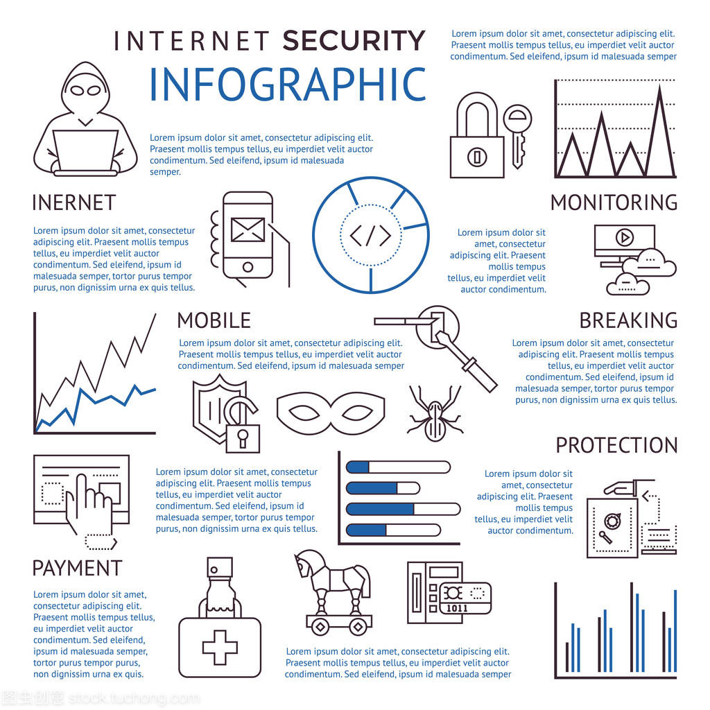 數(shù)字矢量藍色 互聯(lián)網(wǎng)安全與軟件開發(fā)的新趨勢